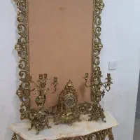 خریدار و فروشنده اینه کنسول اینه شمعدان برنز