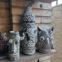 مجسمه تزئینی پاپیه ماشه