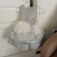 لباس مجلسی بچگانه دخترانه یکساله نو