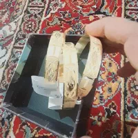 ۴ عدد النگو ۲۵گرم طلا تمیز|جواهرات|اهواز, امانیه|دیوار