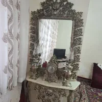 فروش یک دست اینه وشمدان ساام وتمیز زیرقیمت