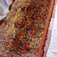 گلیم روفرشی زیبا وخوشرنگ