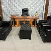 مبلمان لونا آمریکایی اداری میز مدیریت غزال