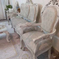 مبل ۹نفره چوب گردو|مبلمان خانگی و میز عسلی|تهران, صد دستگاه|دیوار