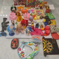 مجموعه همه نوع اسباب بازی دخترانه و پسرانه