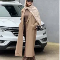 ترنچ کت بلند بارانی