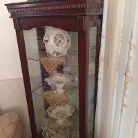 بوفه چوبی سالم سالم|بوفه، ویترین، کنسول|میبد, |دیوار