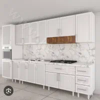 سرویس کابینت کلاسیک آشپزخانه پردیس پله ای|مصالح و تجهیزات ساختمان|تهران, حکیمیه|دیوار
