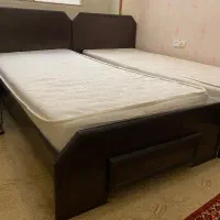 دو عدد تخت ۱ نفره با خوشخواب