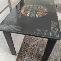 فروش مبلمان و میز نهار خوری چهار نفره و میز تلفن
