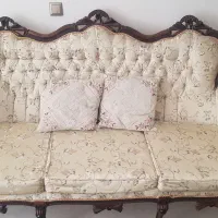 مبل مدل استیل ۹ نفره با چوب راش