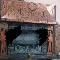 بخاری طرح شومینه