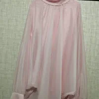 شومیز کاملا سالم رنگ صورتی دخترانه