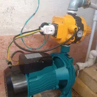 پمپ آب یک اسب به همراه ست کنترل