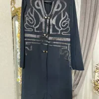 مانتو مجلسی نگین و گلدوزی شده|لباس|نسیم‌شهر, |دیوار