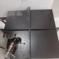 میز جلوی مبل چوبی.با ۳ عدد عسلی