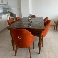 میز نهار خوری شش نفره|میز و صندلی غذاخوری|کیش, |دیوار