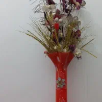 گلدان با گل|گل مصنوعی|قم, زند آباد|دیوار