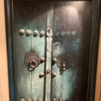 تابلو نقاشی در سبز