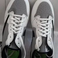 کتونی اسپرت (جردن ترویس جدید)سفیدپوست مشکی سایز 41|کیف، کفش، کمربند|خرم بید, |دیوار