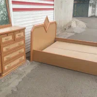 تخت با تشک (سرویس خواب) / تخت دو نفره/