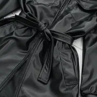 چرم مشکی اصل نو