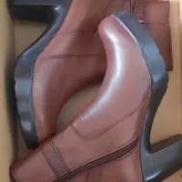 نیم بوت چرم اصل