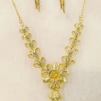 سرویس نقره و گوشواره نقره کپی طلا