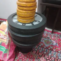 لوازم ورزشی پرس سینه دمبل صفحه هالتر|تجهیزات ورزشی|قدس, شهرقدس|دیوار