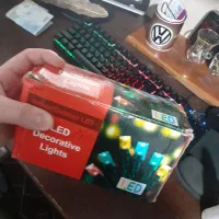 لامپ رسیه ای ال ای دی متری زرد ۵۰متری