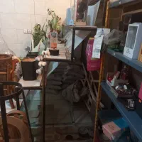 استند پله ای گل فلزی مدل منبری