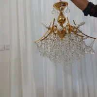 لوستر|لوستر و چراغ آویز|نیشابور, بزرگمهر|دیوار