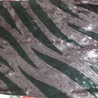 پیراهن پولکی مشکی بنفش سایز۳۸الی۴۲