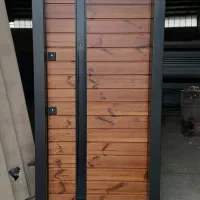 درب ضد سرقت دو لنگه پنجره upvc دوجداره،نرده کدP021|مصالح و تجهیزات ساختمان|چمستان, |دیوار