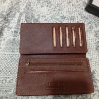 کیف پول چرمی مردانه ، نو همراه با جعبه|کیف، کفش، کمربند|رشت, فلسطین|دیوار