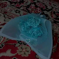 گل روبانی|گل مصنوعی|درمیان, |دیوار