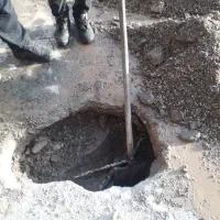 نشت یابی رفع نم با دستگاه لوله کش قم پردیسان|خدمات پیشه و مهارت|قم, نیروگاه|دیوار