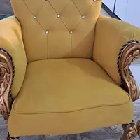 مبل سلطنتی شیک ۷نفره با میز ناهارخوری ۳نفره دورنگ|مبلمان خانگی و میز عسلی|شاهین‌شهر, فردوسی|دیوار