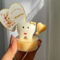 گیفت شمع دندونی تولدت نوزادی تعیین جنسیت