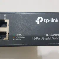 سوئیچ 48 پورت TL-SG1048 تی پی لینک TP-LINK درحد نو|مودم و تجهیزات شبکه|تهران, جهاد|دیوار