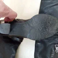 چکمه چرم سایز 37 و 38|کیف، کفش، کمربند|سمنان, |دیوار