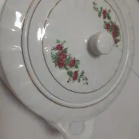 ظرف چینی گل سرخ|ظروف سرو و پذیرایی|ساوه, |دیوار