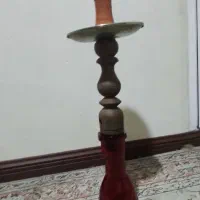 تنه چوبی با وسایل