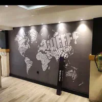 فروش و نصب کاغذ دیواری نقاشی ساختمان