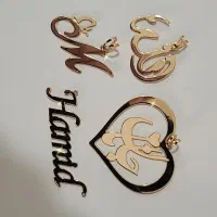 پلاک اسم طلا مستقیم از تولیدکننده اصفهان|جواهرات|اصفهان, خرم|دیوار