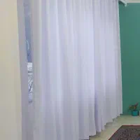پرده نوین پرده خورشید مدل کتان. همراه با میله پرده