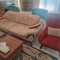 مبل هشت نفره راحتی+ دوتا تک