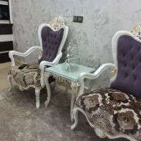 ست مبلمان با میز ناهارخوری خوری باهم