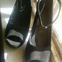 کفش پاشنه بلند مشکی سایز41|کیف، کفش، کمربند|شیراز, پودنک|دیوار