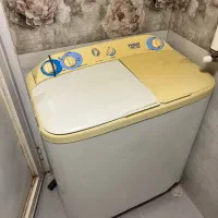 کهنه شور و لباسشویی دو قلو هایر|ماشین لباسشویی و خشککن لباس|تبریز, |دیوار